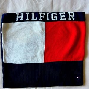Tommy Hilfiger strapless top 90s vibe